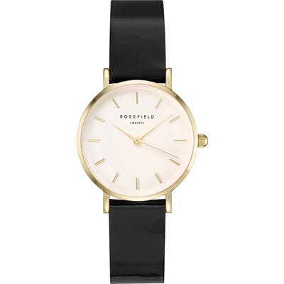 Rosefield Premimum Gloss Strap Watch, 2m