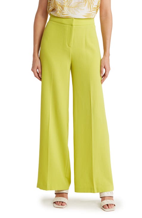Women Olive Green Cropped Peg Trousers