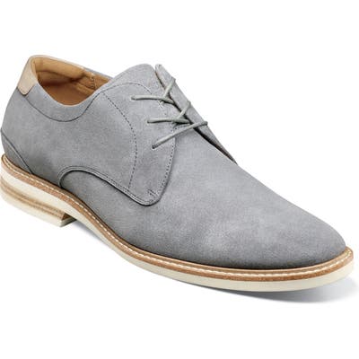 Florsheim Highland Plain Toe Derby, Grey
