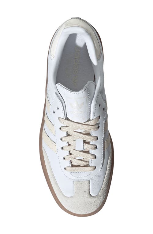 Shop Adidas Originals Adidas Sambae Sneaker In White/wonder/off White