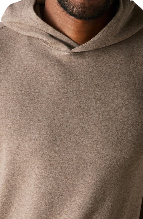 The Normal Brand Puremeso Essential Hoodie In Taupe