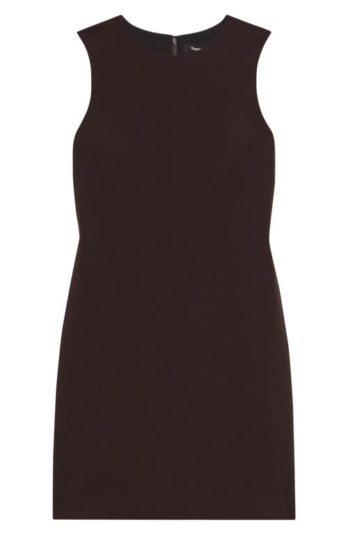 Shop Theory Classic Column Dress In Hickory