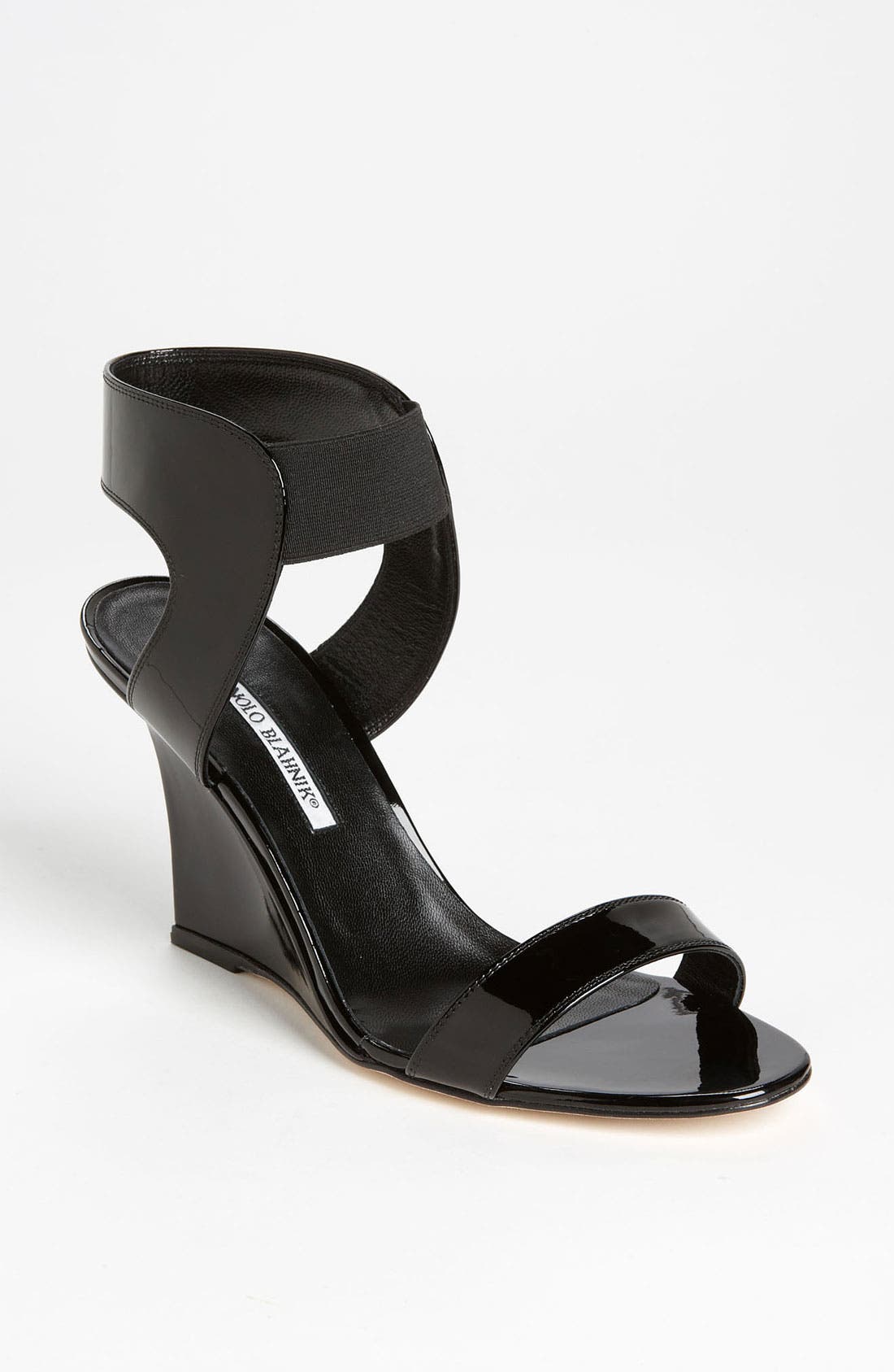 manolo blahnik wedge sandal