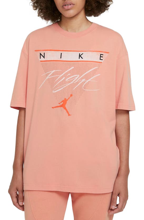 JORDAN NIKE FLIGHT LOGO GRAPHIC TEE,DA1537