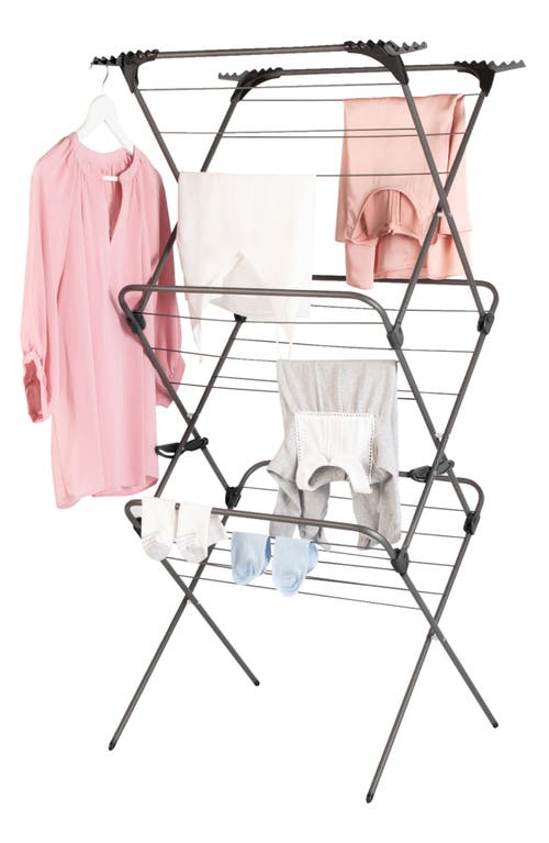 Minky Premium Suregrip 3-tier Drying Rack In Silver