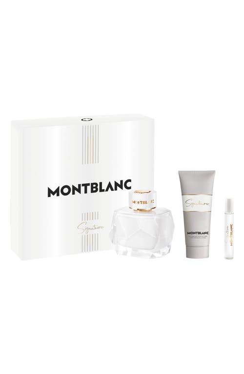 Montblanc Signature Eau de Parfum Set USD $174 Value