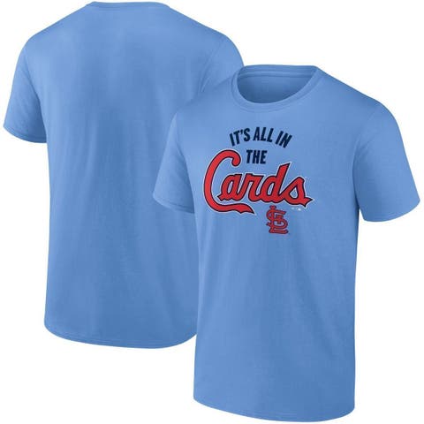 St. Louis Cardinals Fanatics Branded Powder Blue for the Lou Hometown  Collection Long Sleeve T-Shirt