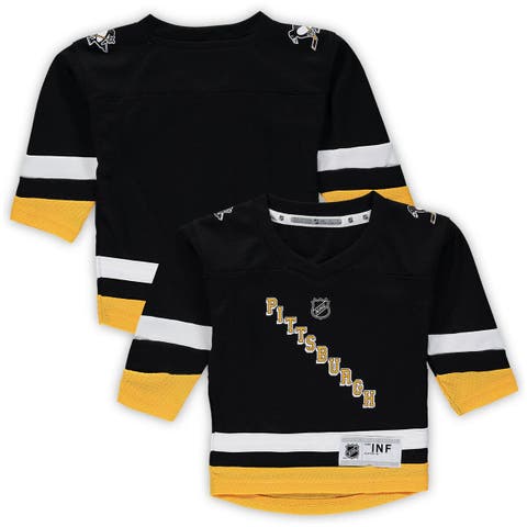 Outerstuff Youth Black Pittsburgh Penguins 2021/22 Alternate Premier Jersey