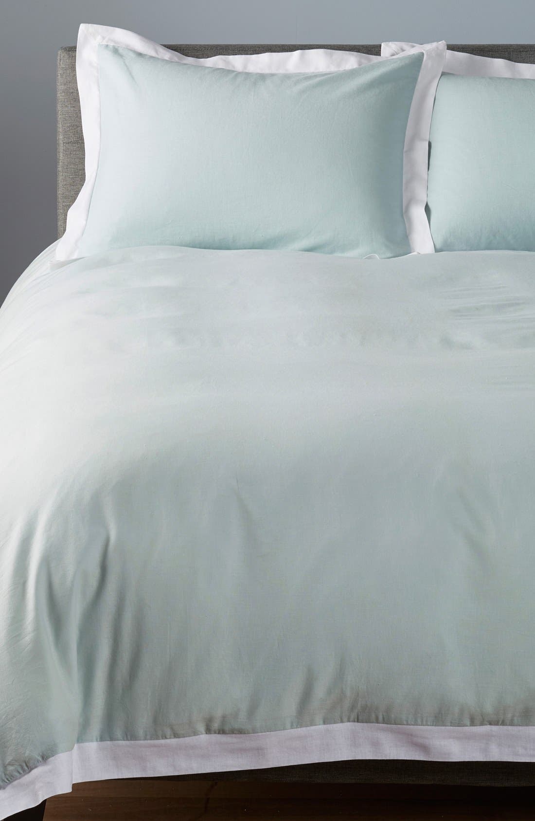 Levtex 'Spa' Washed Linen Duvet Cover Nordstrom