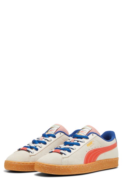 Puma Suede Podium Sneaker In Alpine Snow-gum