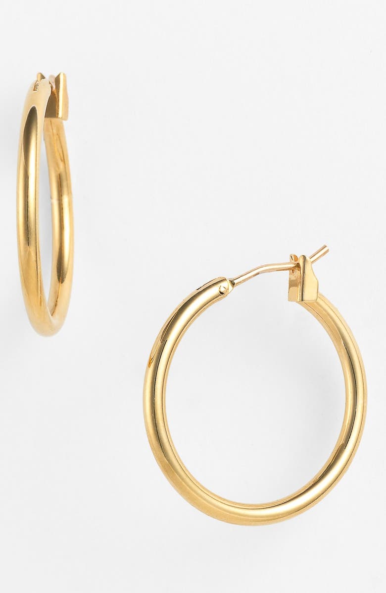 Anne Klein Tube Hoop Earrings | Nordstrom