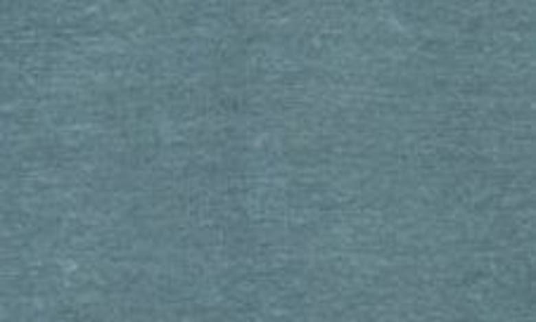 Shop Les Deux Emmanuel Linen & Cotton Polo Sweater In Washed Denim Blue