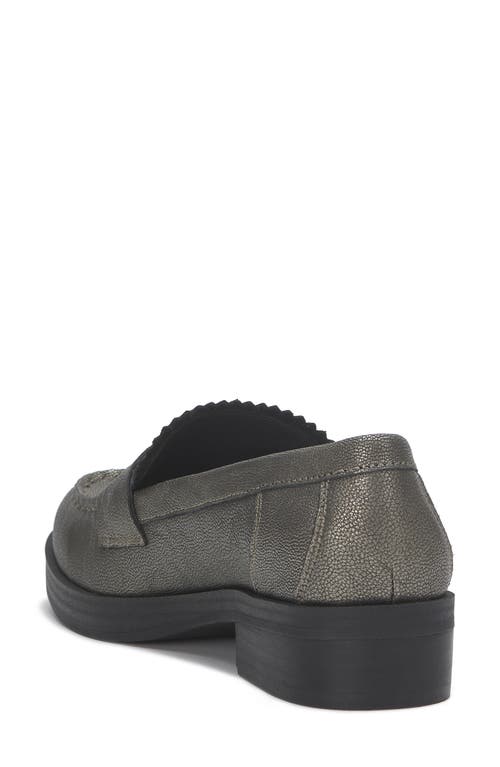 Shop Lucky Brand Floriss Penny Loafer In Pewter Rock