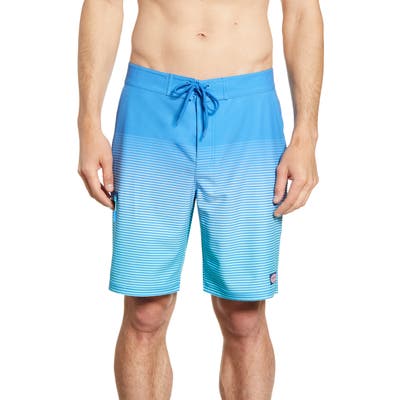 Vineyard Vines Stripe Board Shorts, Blue