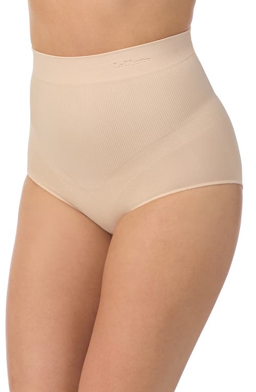 Le Mystère Seamless Comfort High Waist Briefs in Softshell