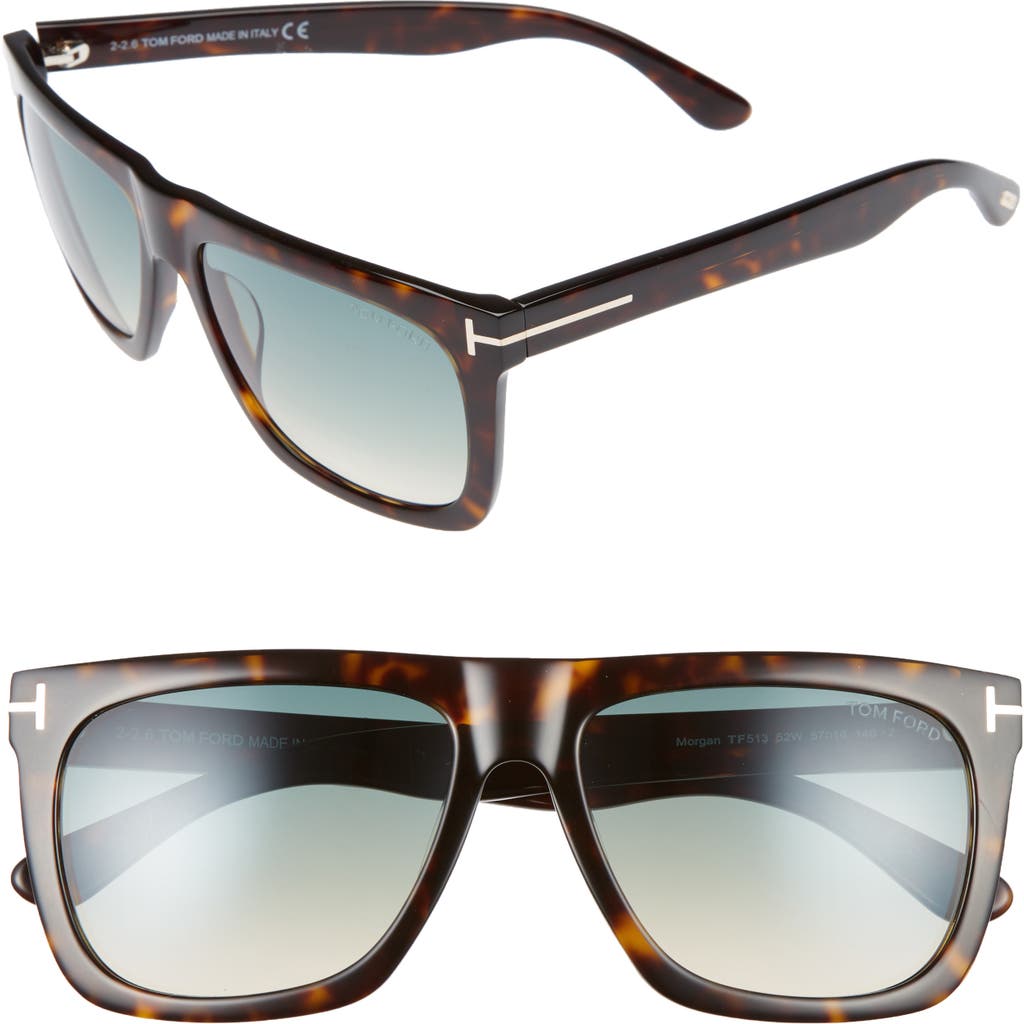 Tom Ford Morgan 57mm Sunglasses In Grey