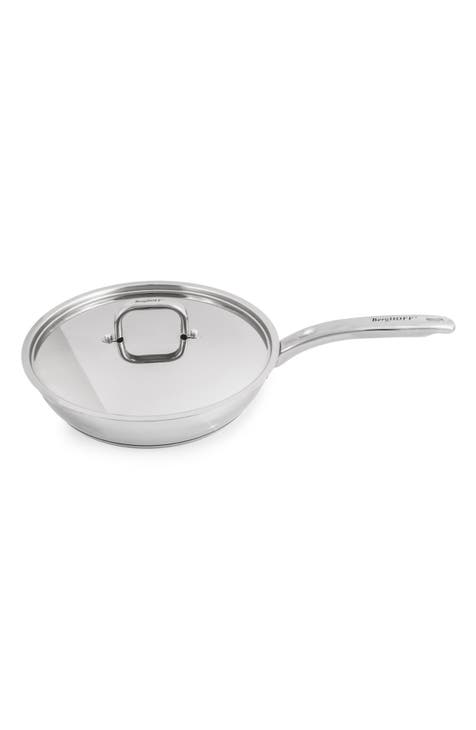 18/10 Stainless Steel Skillet with Lid