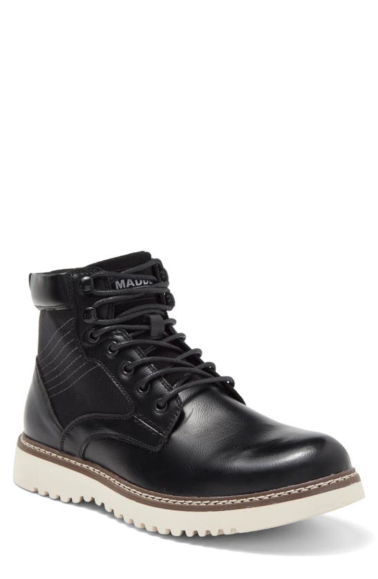 Madden Damiro Boot In Black Pu Leather