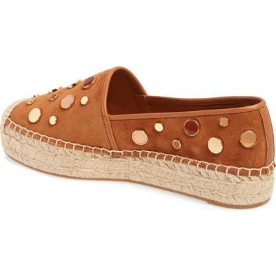 Tory Burch Suki Platform Espadrille, Brown