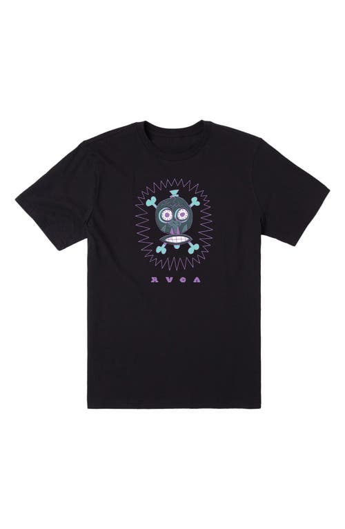 RVCA Nomads Cotton Graphic T-Shirt Black at Nordstrom,