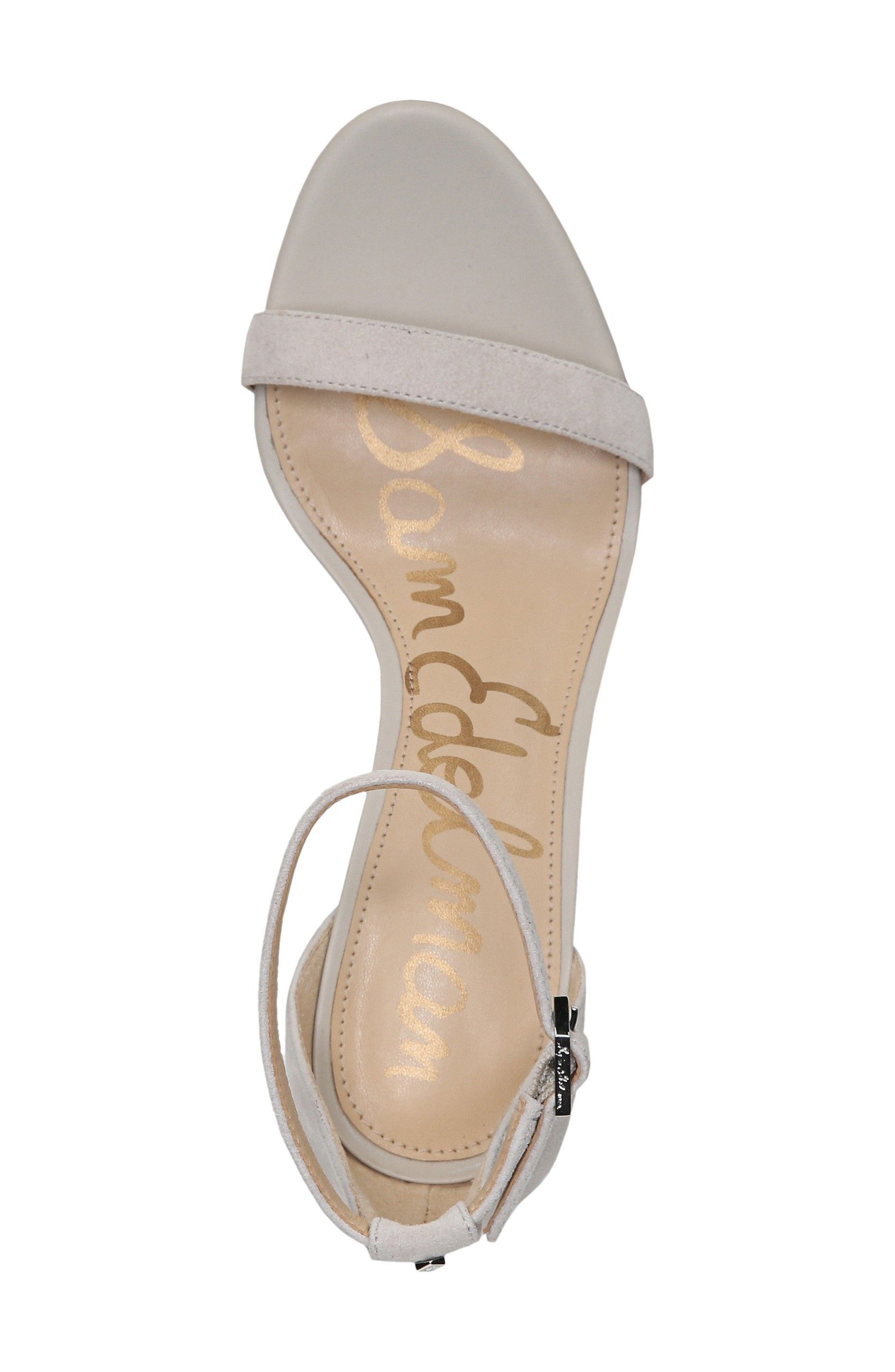 SAM EDELMAN,
                            'Patti' Ankle Strap Sandal,
                            Alternate thumbnail 170, color,
                            021