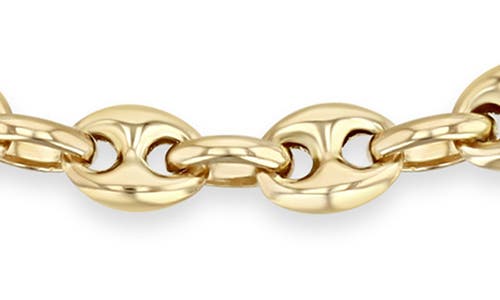 Zoë Chicco 14k Yellow Gold Heavy Metal Puff Mariner Link Chain Bracelet In 14k Yellow Gold