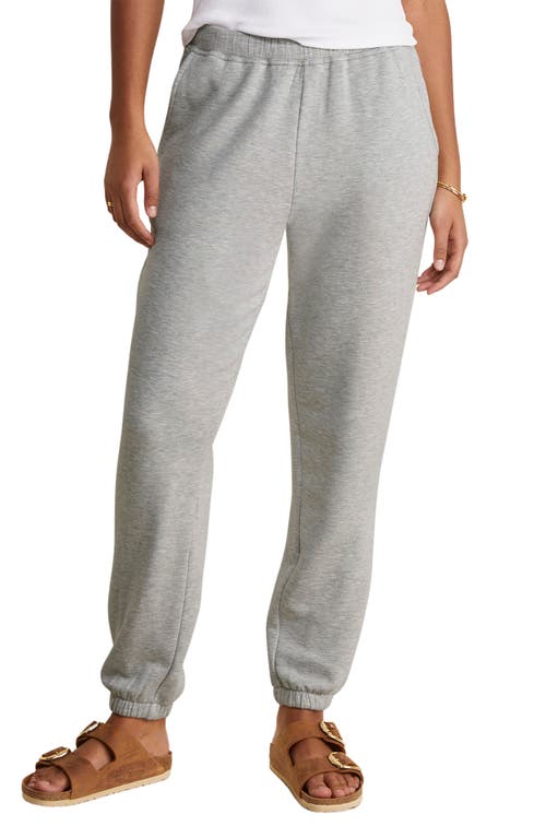 Dreamcloth Drawstring Gym Pants in Light Grey Heather