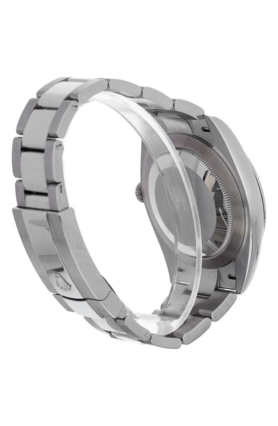 Shop Watchfinder & Co. Rolex  Datejust 41 Bracelet Watch, 41mm In Black/silver