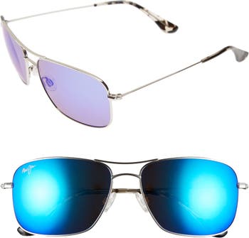 Maui Jim Wiki Wiki 59mm Polarized Aviator Sunglasses