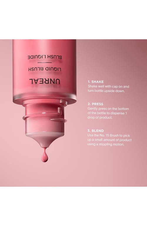 Hourglass Unreal Liquid Blush In Moment