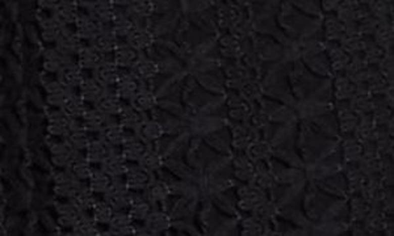 Shop Blu Pepper Lace Drawstring Shorts In Black