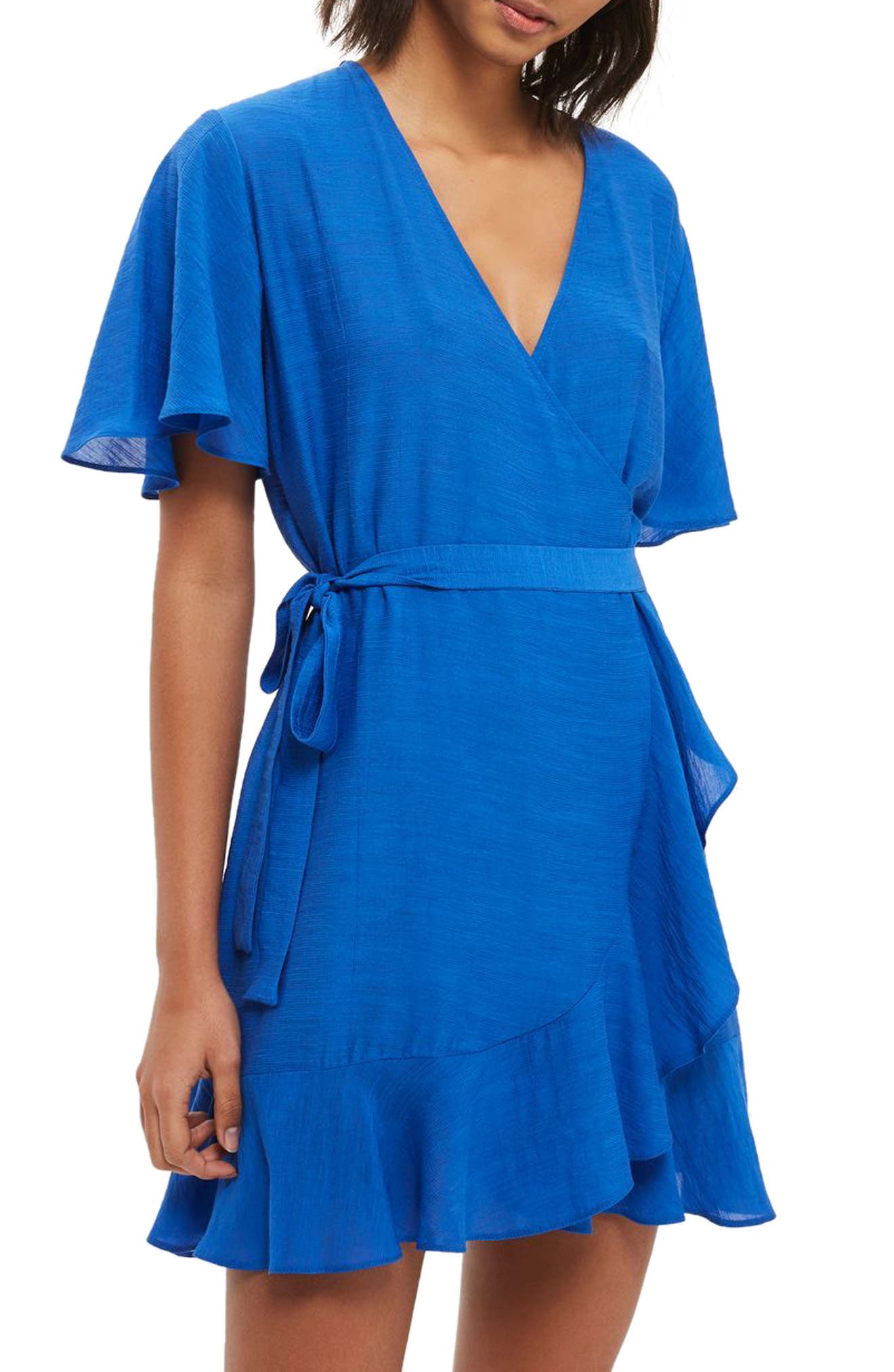 Ruffle Wrap Dress Nordstrom