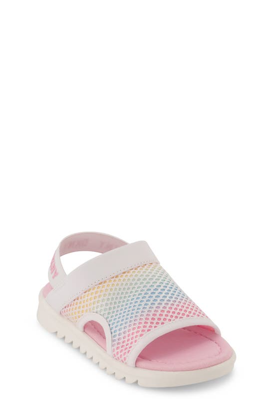 Dkny Kids' Josie Mesh Sandal In Multi Pink