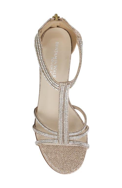Shop Touch Ups Gabriella T-strap Sandal In Champagne