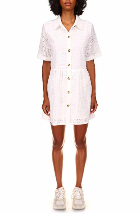 Sanctuary Long Sleeve Cotton Babydoll Dress | Nordstrom