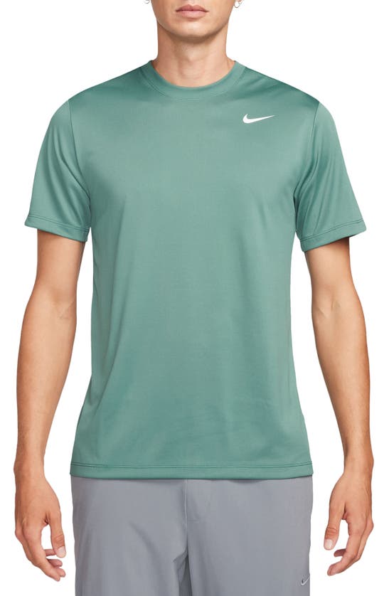 Shop Nike Dri-fit Legend T-shirt In Bicoastal/ White