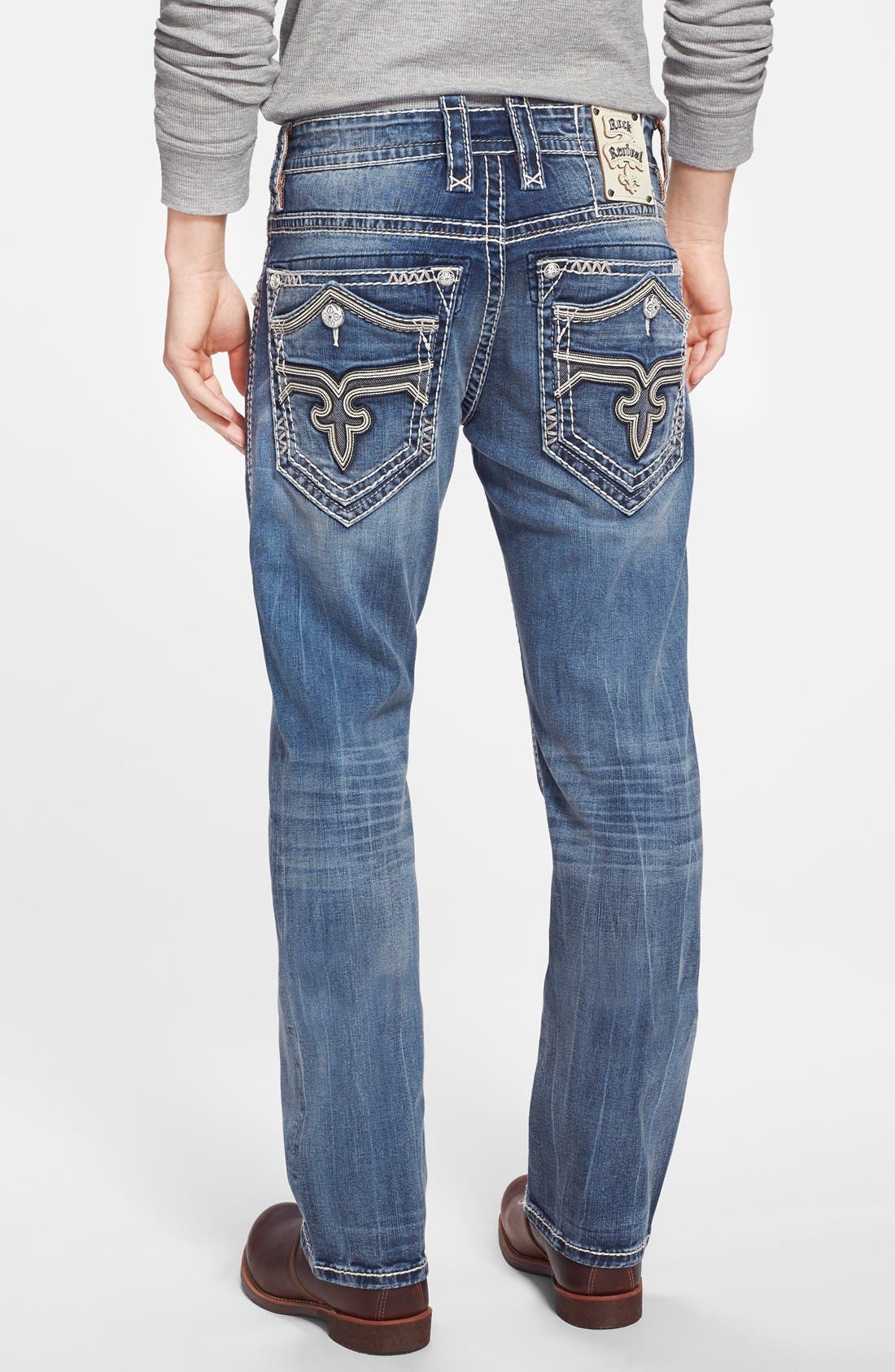 Rock Revival Straight Leg Jeans (Leotis) Nordstrom