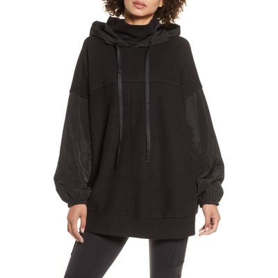 Alo Mixed Media Hooded Sweatshirt