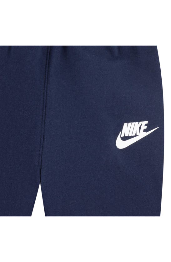Shop Nike Wavy Print Bodysuit & Pants Set In Midnight Navy