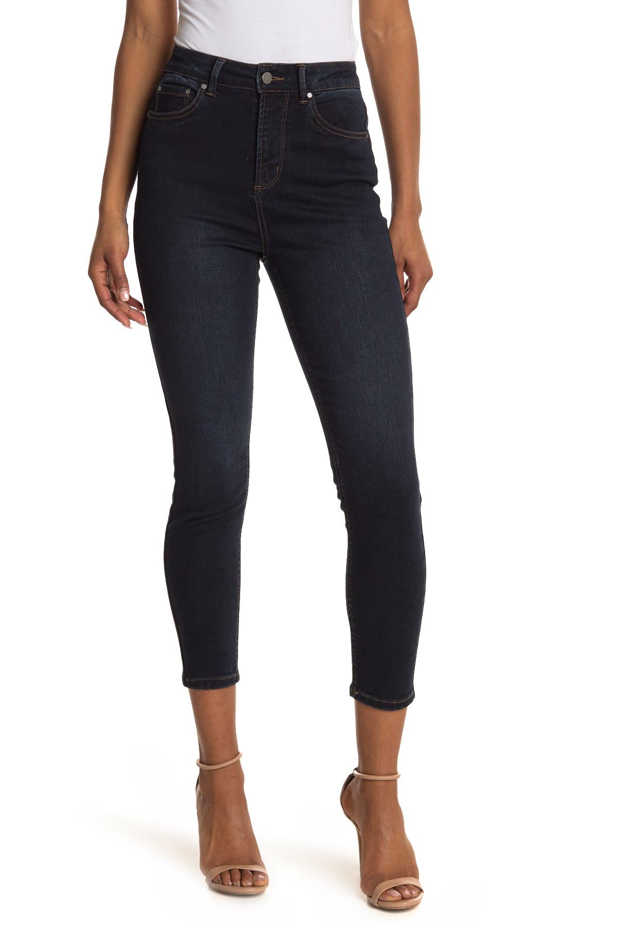 Afrm Richards Skinny Jeans In Bright Blue