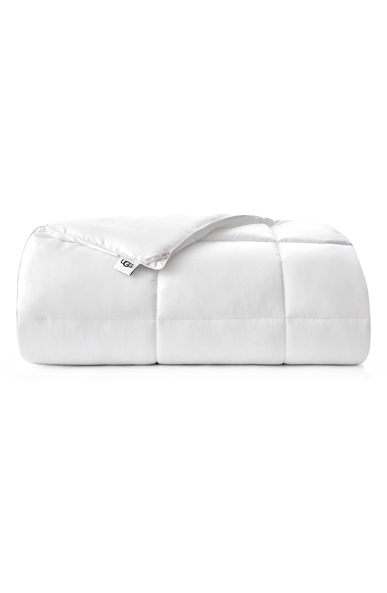 UGG(R) Aimee Basic Comforter in Bright White