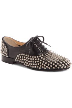 Christian Louboutin Freddy Spiked Loafer (Women) | Nordstrom