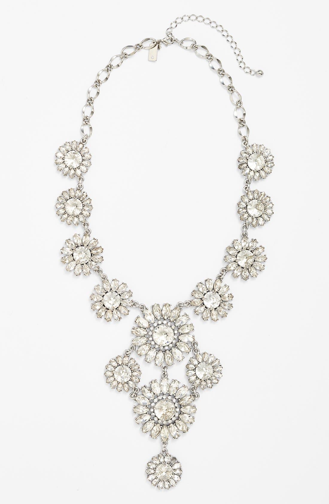 kate spade new york 'estate garden' crystal statement necklace Nordstrom