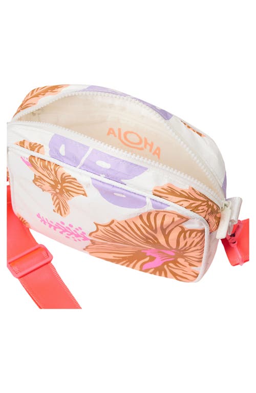 Shop Aloha Collection Le Tour Pape'ete Water Resistant Tyvek® Crossbody Bag In Ube