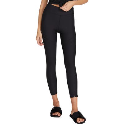 Volcom Lil High Waist Leggings, Black