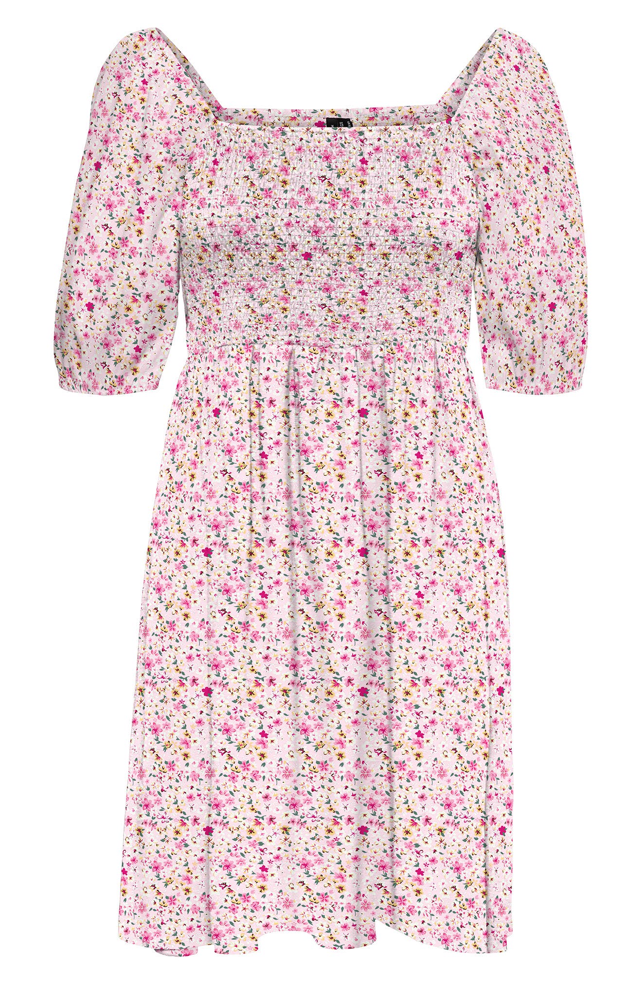vero moda black and white dress