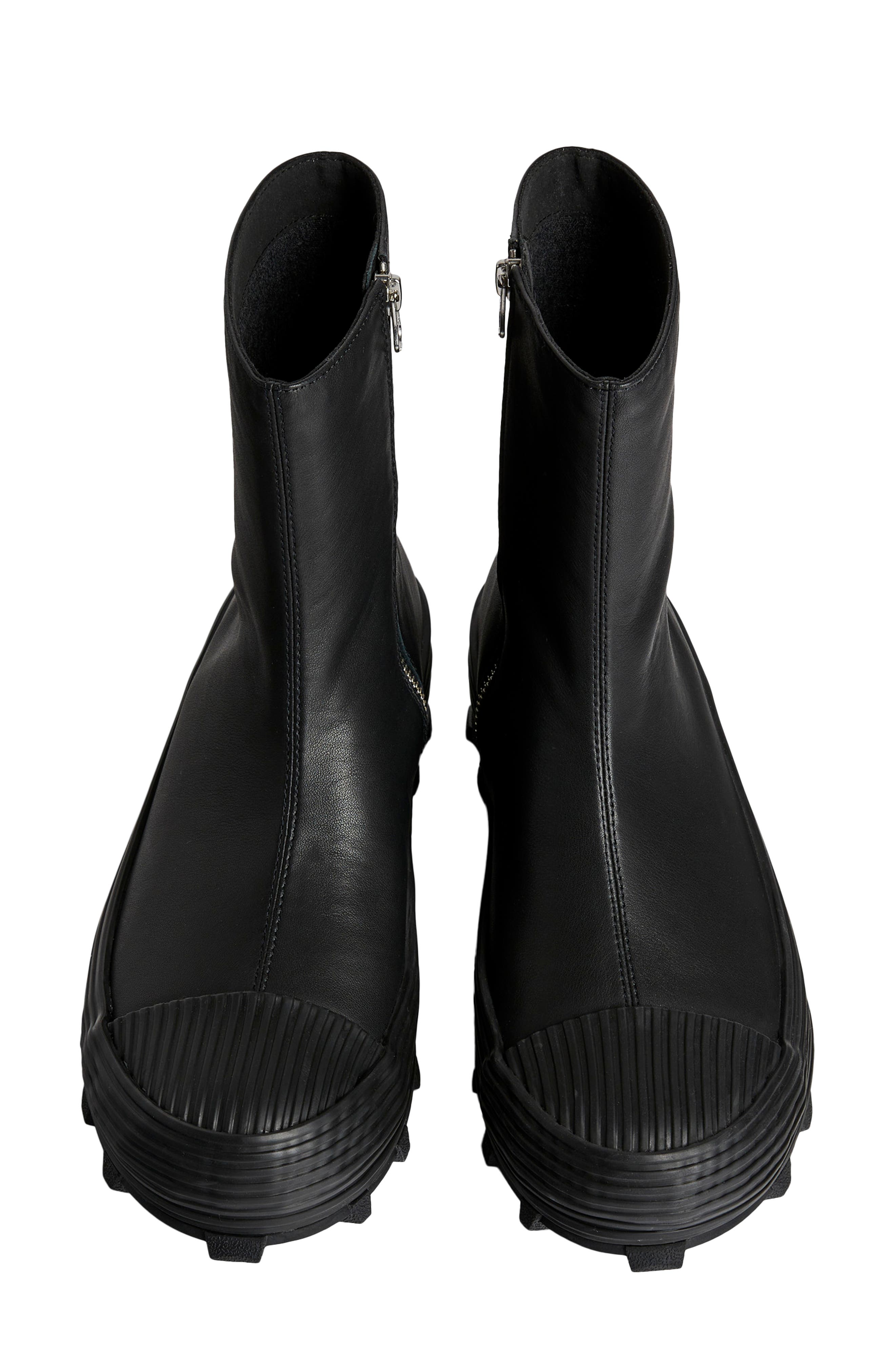 CAMPERLAB Traktori Leather Boot in Black | Smart Closet