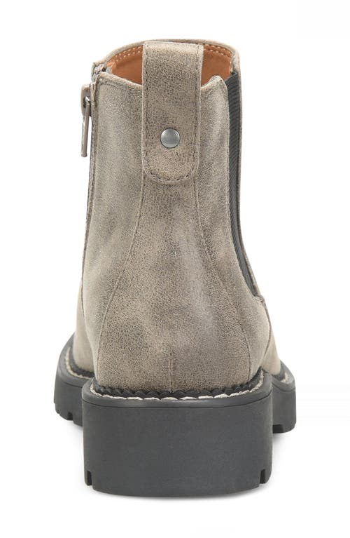 Eurosoft Bethan Side Zip Boot In Tan/black