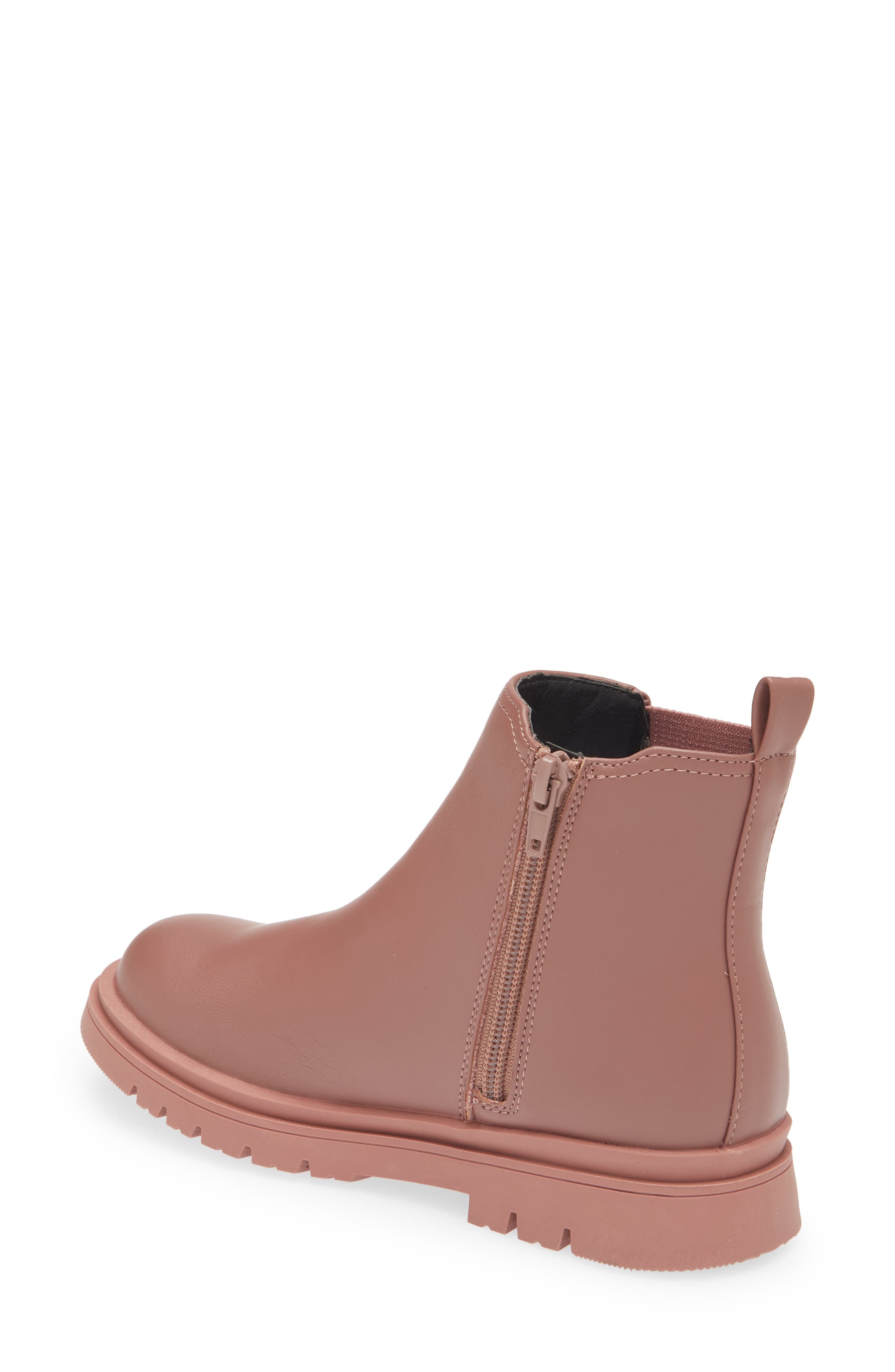 infant pink chelsea boots