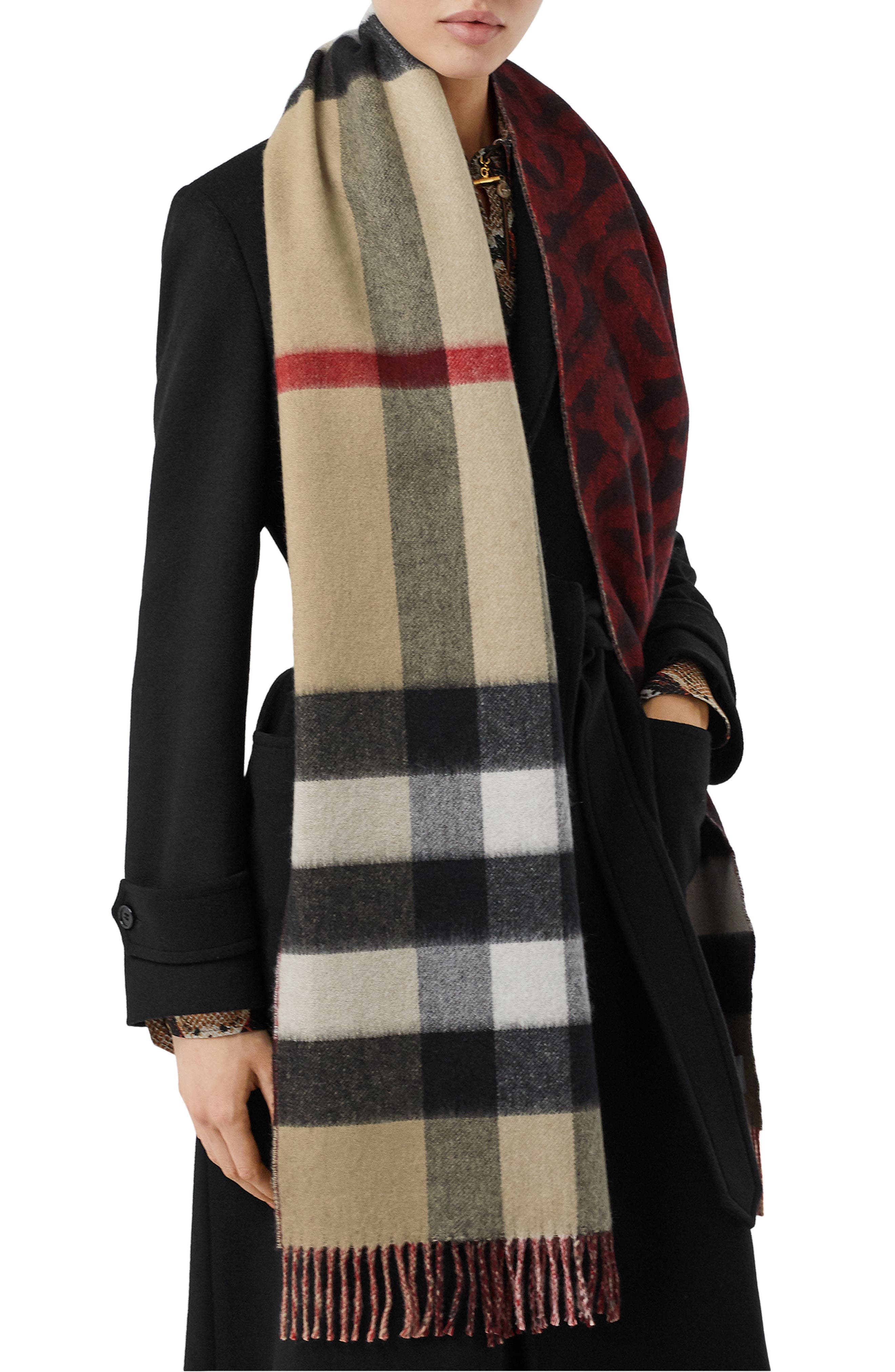nordstrom burberry scarf cashmere